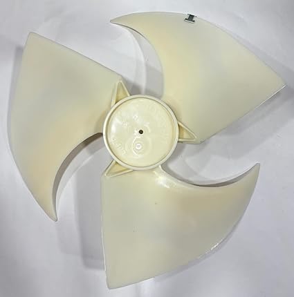 Suitable for Sam.sung/VIDEO.CON 1.5 TON Anti-Clock AC Fan Blade for Outdoor AIR Conditioner Cream Colour (Match and Buy