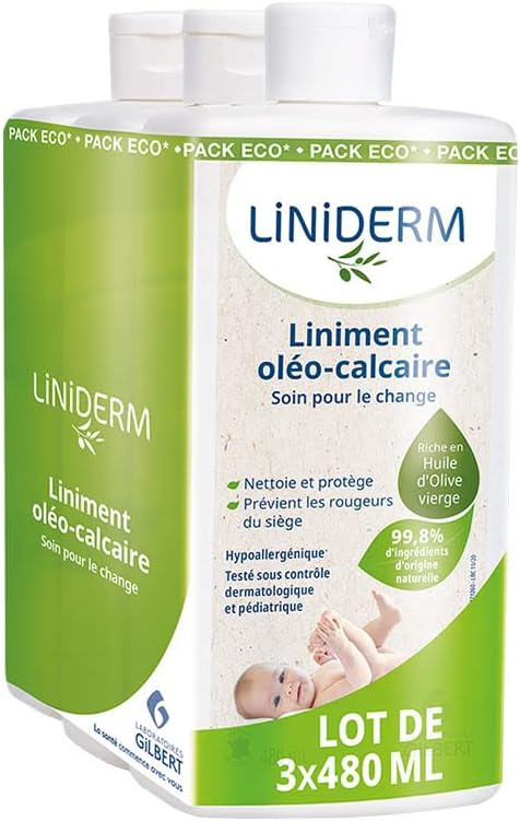 Liniderm Oil-Limestone Liniment 3 x 480ml