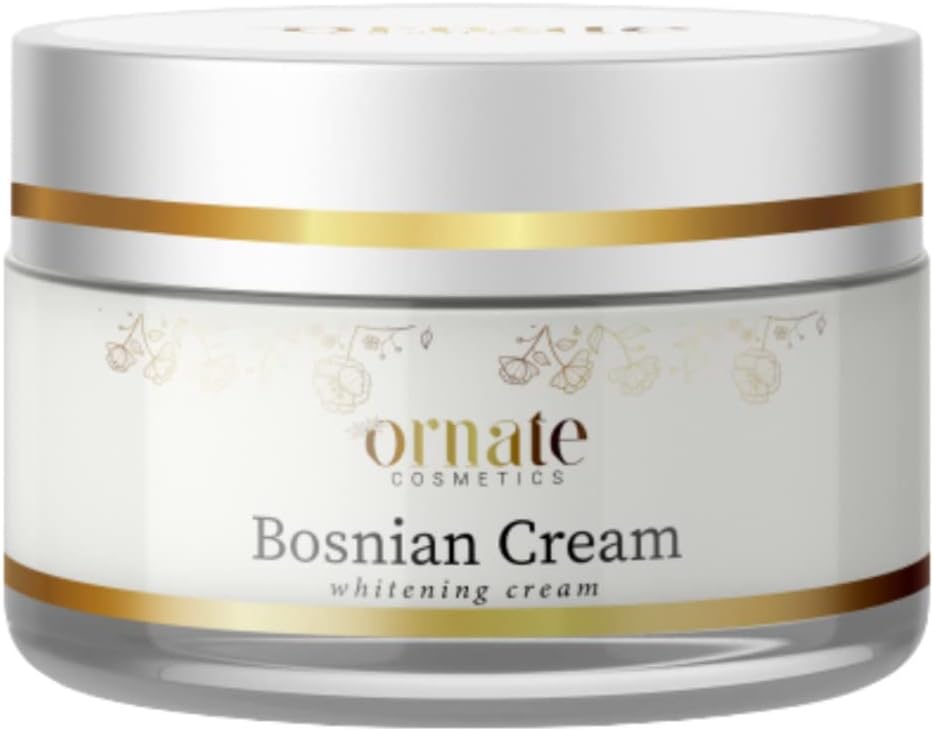 Ornate Bosnian Cream - Dark Spot Remover for Face, Body, Armpit, Knees, Elbows, Hyperpigmentation Treatment Promotes Anti-Aging Skin Lightening, Dark Spot Corrector for Women and Men - 100 ML