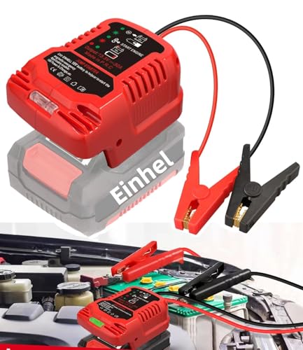 Auto Starthilfe Powerbank Adapter für Einhell 18V Akku,Starthilfegeräte für Autobatterien,Jump...