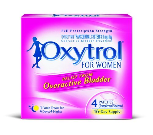 Oxytrol for Women Overactive Bladder Transdermal Patch, 4 Count by Oxytrol for Women