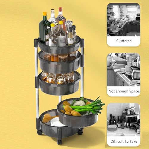 Chariot multifonctionnel pour optimiser les petits espaces de rangement