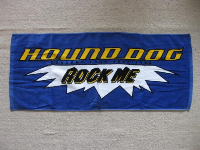 Amazon｜！ハウンドドッグHOUND DOGROCK ME ライブツアータオル 定形外