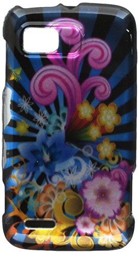 Eagle Cell PIMOTMB865G2D170 Stylish Hard Snap-On Protective Case for Motorola Atrix 2 MB865 - Retail Packaging - Colorful Fireworks