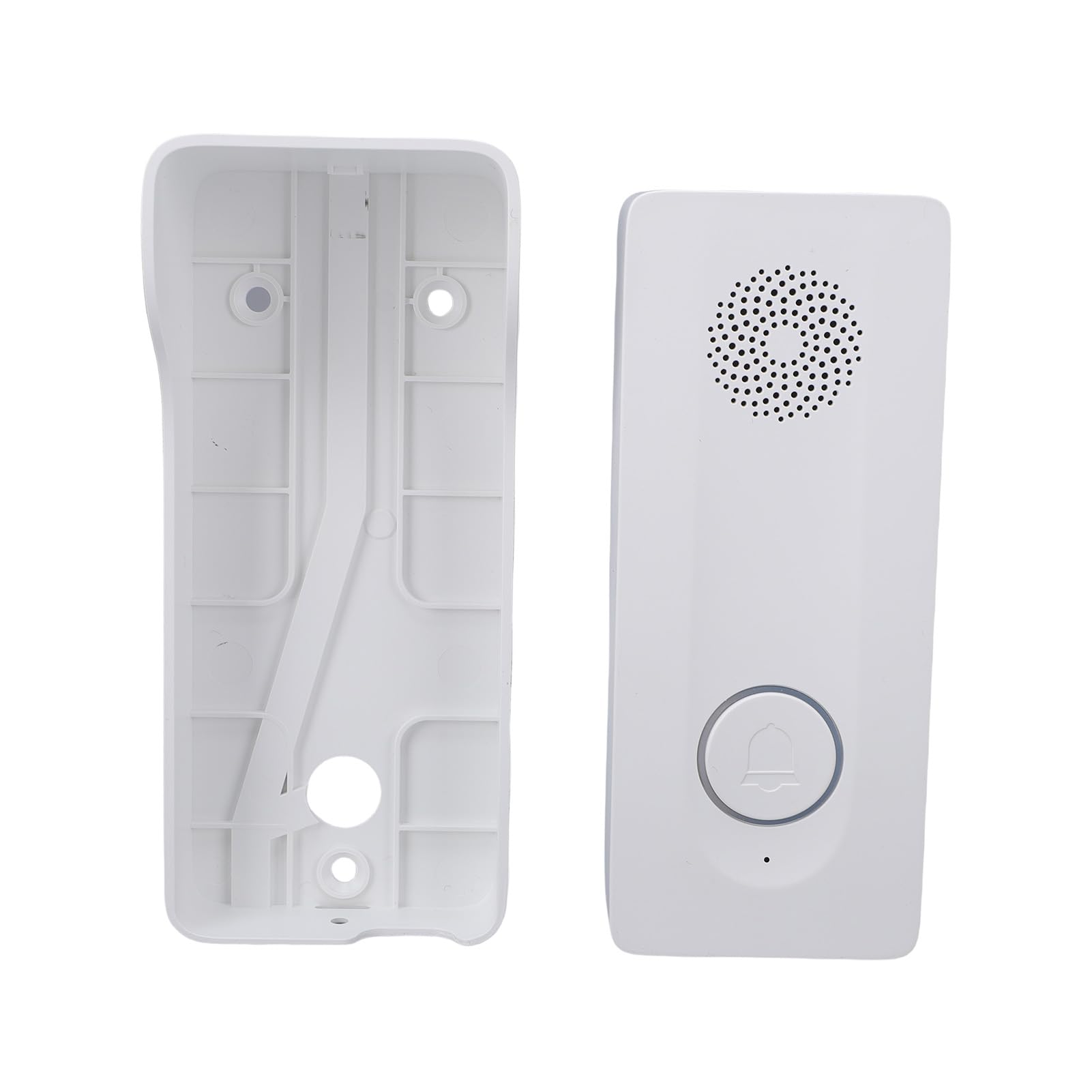 Marhynchus Timbre Inalámbrico Intercomunicador con Conversación Bidireccional, Pulsador para Desbloquear, Timbre con Vídeo Inteligente de 433MHz para Casa, Apartamento, Villa, Aula