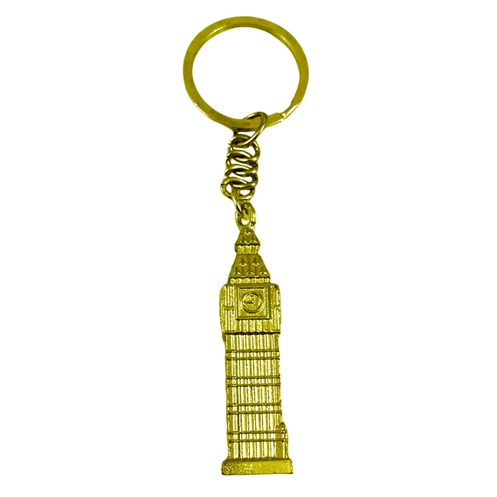 Maxtonser Britis Souvenir Collection Alloy Keychain British Symbols Ornament Stylish Bag Ornament Alloy Texture for Daily