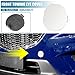 X AUTOHAUX Car Front Bumper Tow Hook Cover Towing Eye Cap for Mazda CX-5 2017 2018 2019 2020 2021 KB8A50A11Trailer Cap White