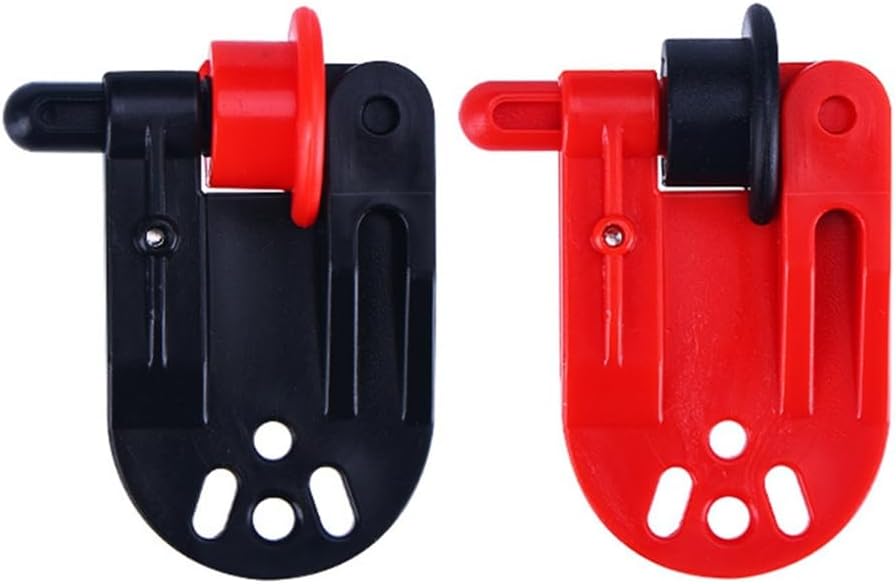 6Pcs Heavy Tension Snap Release Clip Fishing Tackle Fishing in-line Side Clip Trolling Fishing Downrigger Clips