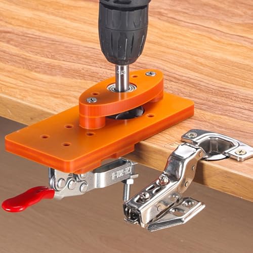 Guide de perçage charnière 35 mm pour un alignement parfait de meuble