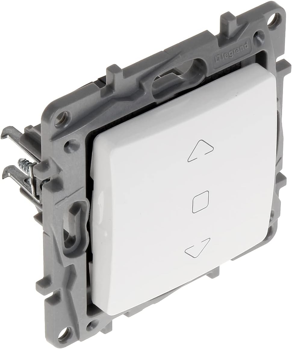 Legrand 1 x Unidad completa con toma doble NF, Nickel