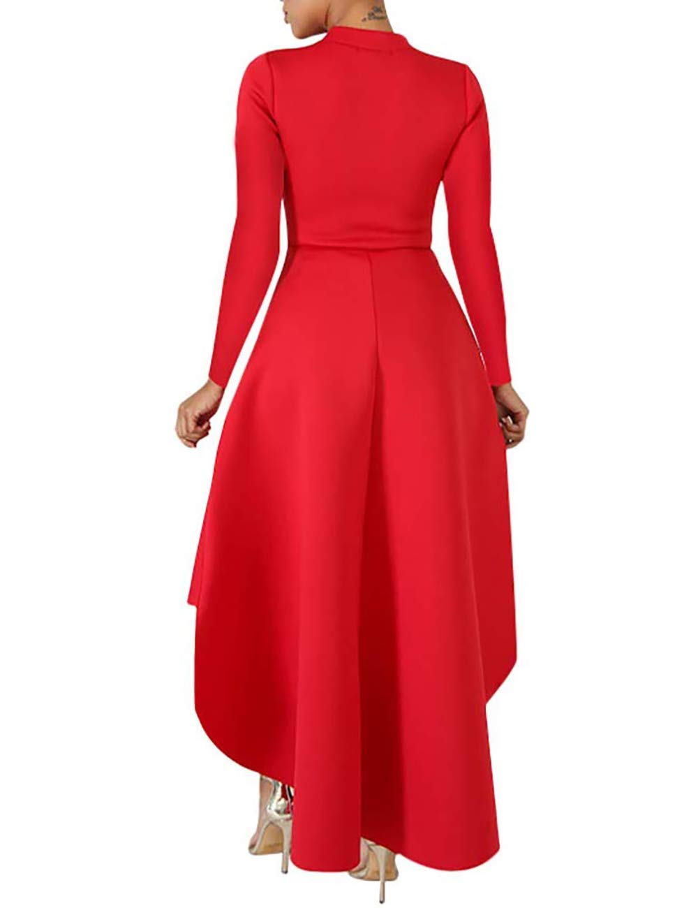 high low formal tops