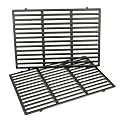 Genesis II E-310 Grill Grates for Weber Genesis II 300 & LX 300 Series, Fits E/S 310 315 325 335 & LX 340 Replaces 66095 66802 66805 Cast Iron Replacement Cooking Grates, 2 Pack 18.75 x 13.25 Inch
