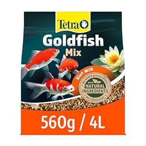 Tetra Goldfish Pond Fish Food Variety 560g – biologically balanced for pond goldfish