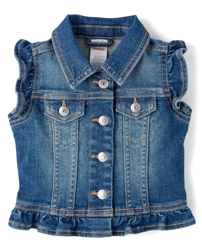 Gymboree Girls' and Toddler Denim Vest