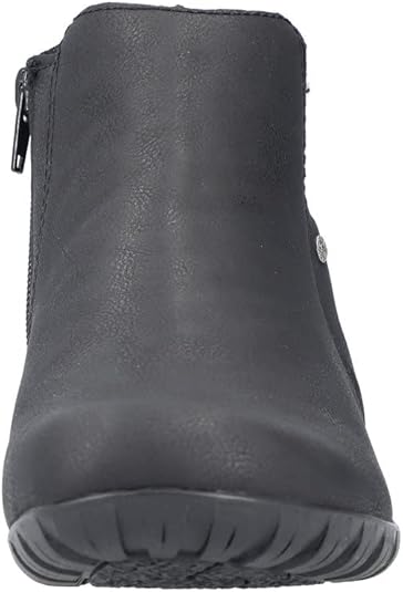 Rieker Chelsea Boots N8361, vrouwen enkellaarzen, losse inlegzool, beige 62, 42 EU