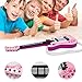aPerfectLife Kids Electric Toy Guitar with Vibrant Sounds No String Musical Instruments Educational Toy for Beginner Boys Girls Toddlers (Pink)