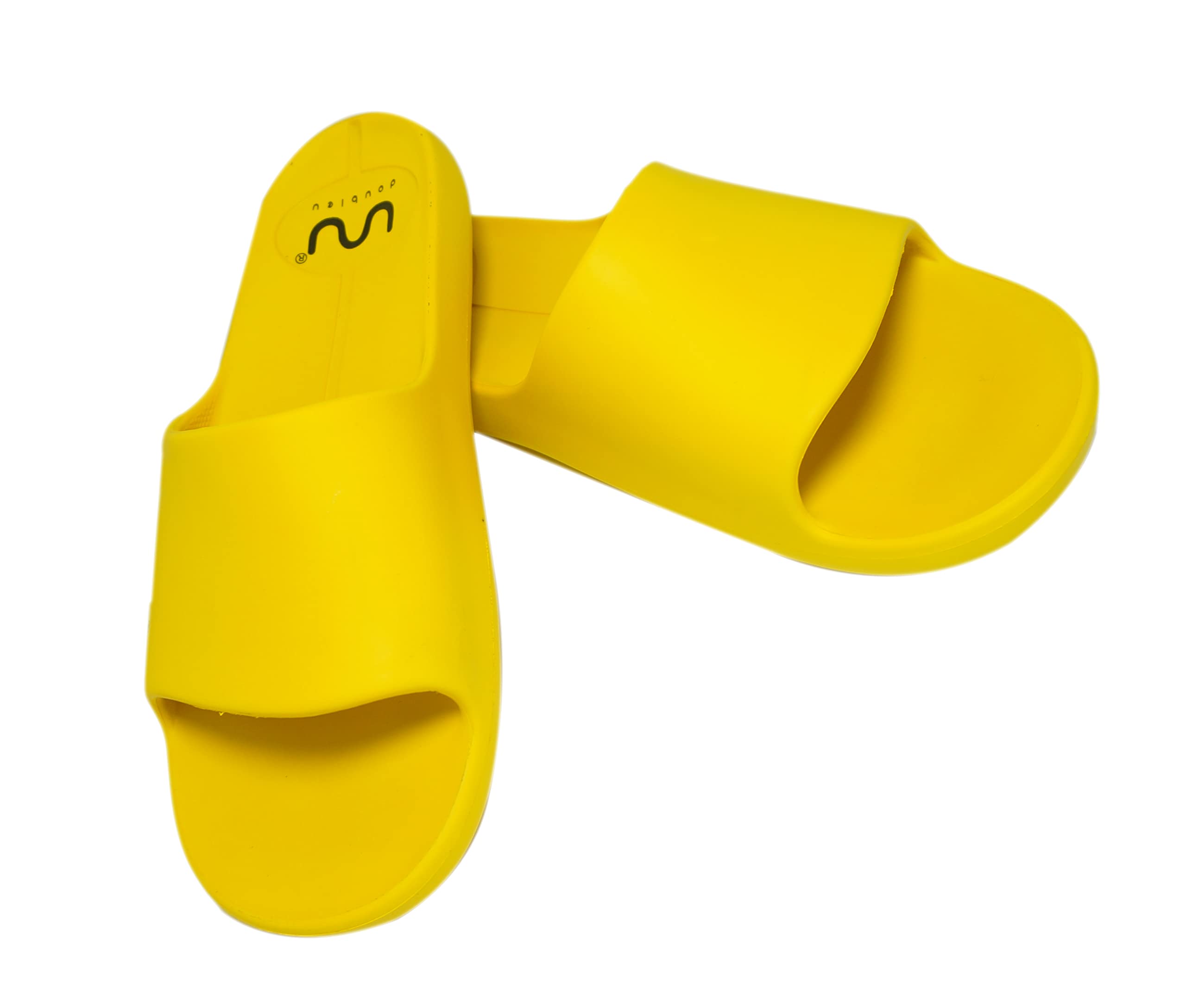 doubleu Recovery Slipper|Soft Doctor Anti-Skid Slipper for Men|Milano|Slides, Flip-Flops, Chappals (8,YELLOW) (B0BTHXHNSX) Amazon Price History, Amazon Price Tracker