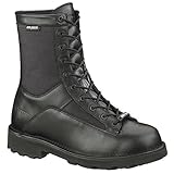 Bates Men's Defender 8 Inch Lace To Toe Waterproof Waterproof Boot, Black, 10.5 M US