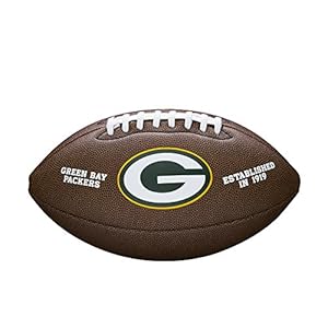 NFL Team Logo Composite Football, Official – Green Bay Packers