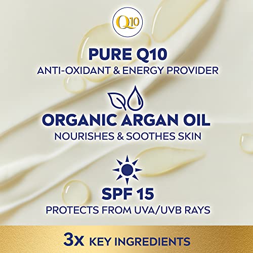 NIVEA Q10 Power 60+ Skin Anti-Wrinkle + Replenishing Day Cream (50 ml), Powerful Anti Ageing Cream, Moisturiser for Women with Coenzyme Q10, Day Face Cream with SPF15 - Image 4