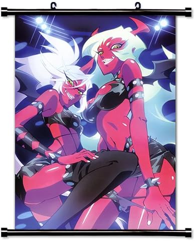 Amazon Co Jp ガーターベルト付きパンティ ストッキング アニメ 布製壁掛けスクロールポスター 32インチ X 47インチ ホビー