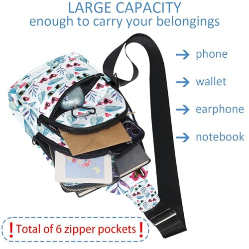 Mochila bandolera multiusos de 30x18cm para llevar todo con manos libres 6