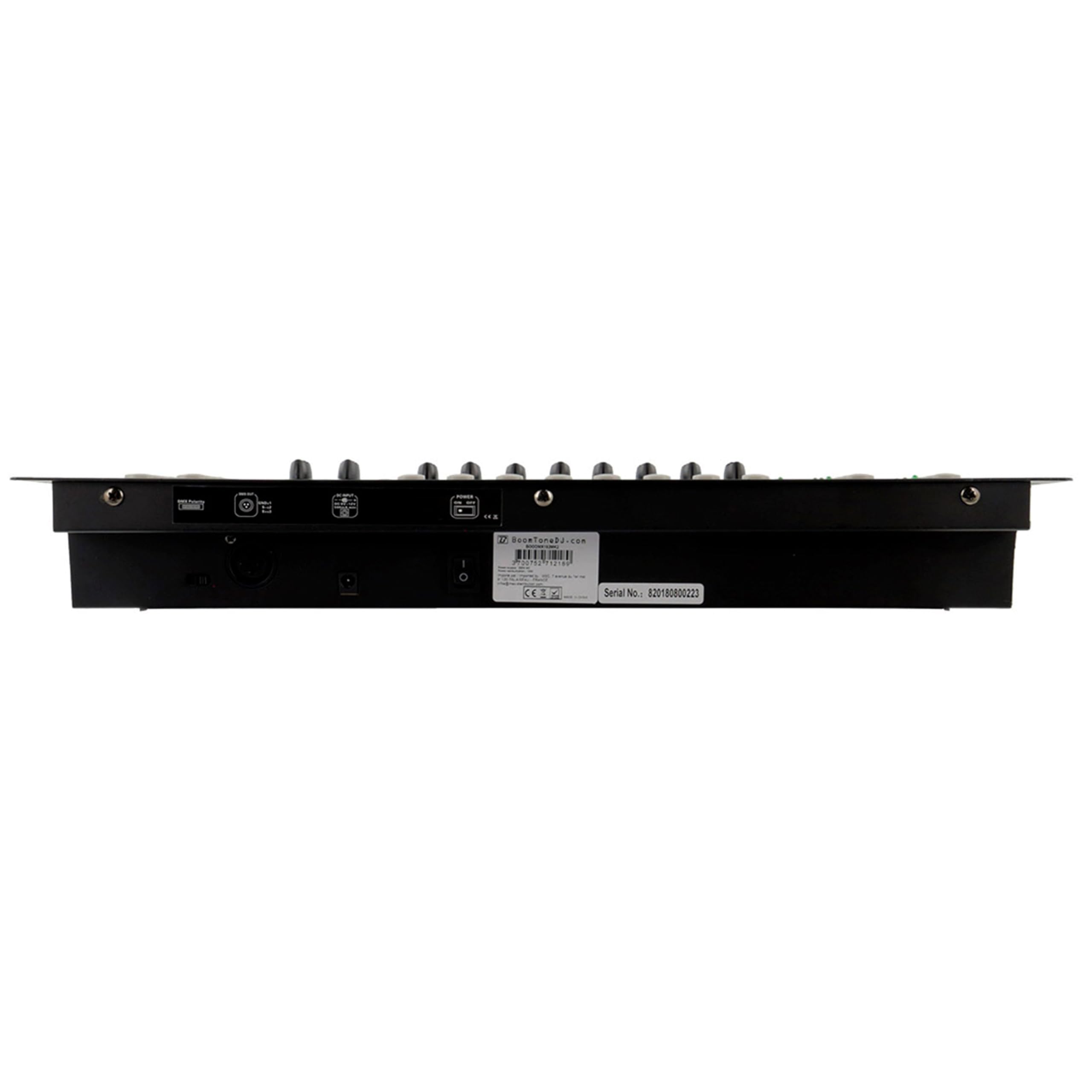 BoomToneDJ DMX 192 mk2 Contrôleur DMX 512 professionnel Console 192 canaux. 23 banques de 8 scènes programmables. Contrôle jeux de lumière. 8 faders Effets DJ Disco Light Eclairage de scène Théâtre