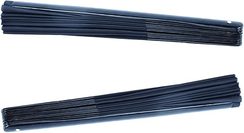 Miniatura 4 de Ventilador de mano plegable con bambú para mujeres y hombres, ventilador de mano chino japonés de bambú para festivales, danza, regalo, actuación,