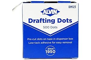 ALVIN Drafting Dots Model DM123: Drafting Made Easy