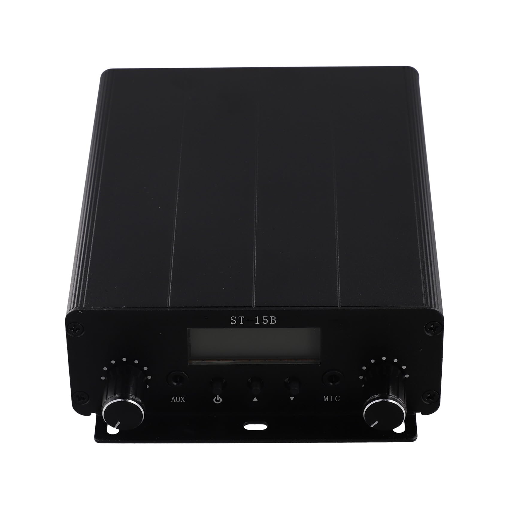 Transmisor Estéreo FM PLL V2 de 15 W Compatible con para Transmisión de Audio Inalámbrica y Entrada de Audio Solo Host TNC.