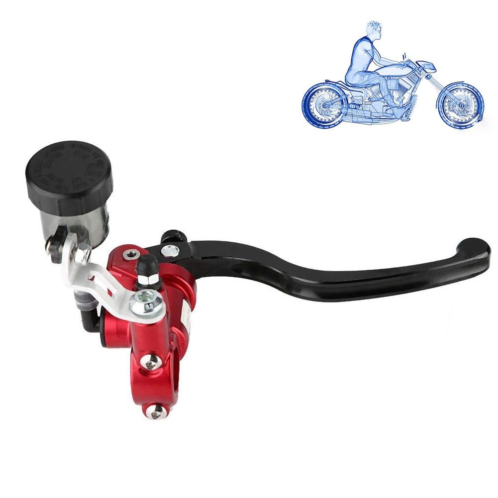 Levier D'Embrayage Moto CNC Réglable - Alliage Aluminium, 22mm, Couleur Titane/Noir/Bleu/Orange