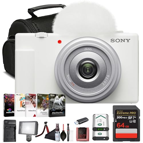 Amazon.com : Sony ZV-1 Digital Vlogging Camera White (DCZV1/W