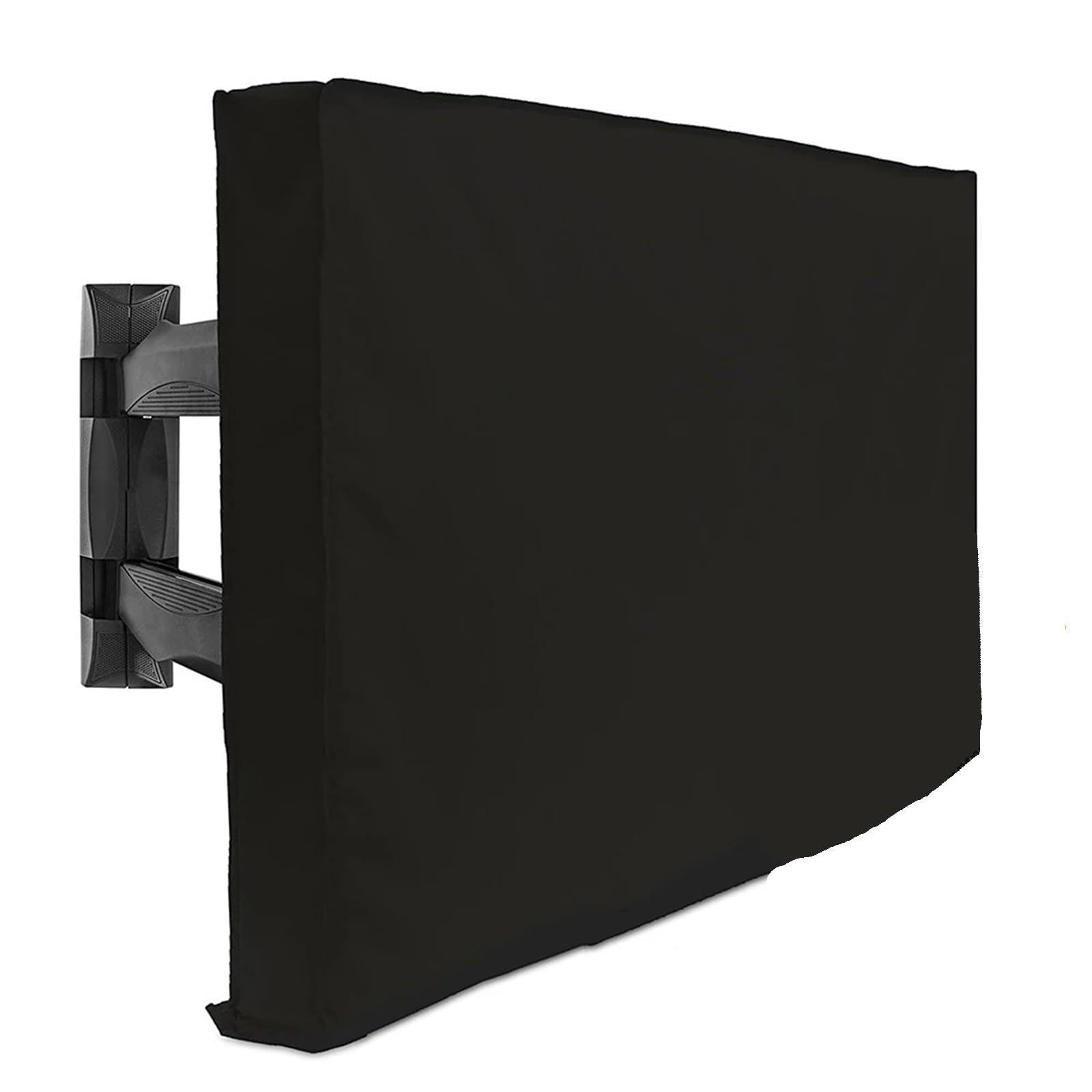 Funda Tv Exterior Funda impermeable for TV con parte inferior, resistente a la intemperie, al polvo, 22 ", 32", 36 ", 40", 46 ", 48", protege la pantalla del TV, jardín(FOR 46-48inch TV)