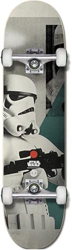 Element X Star Wars - Patineta completa Stormtrooper de 7.75 pulgadas montada