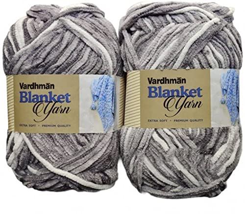 Vardhman Original Blanket Thick Yarn Knitting Crochet Hook (Multi) -Pack of 200 gm Shade no.2