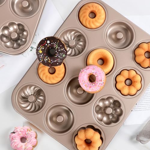Moule à donuts anti-adhésif pour la cuisson de gâteaux maison - 3