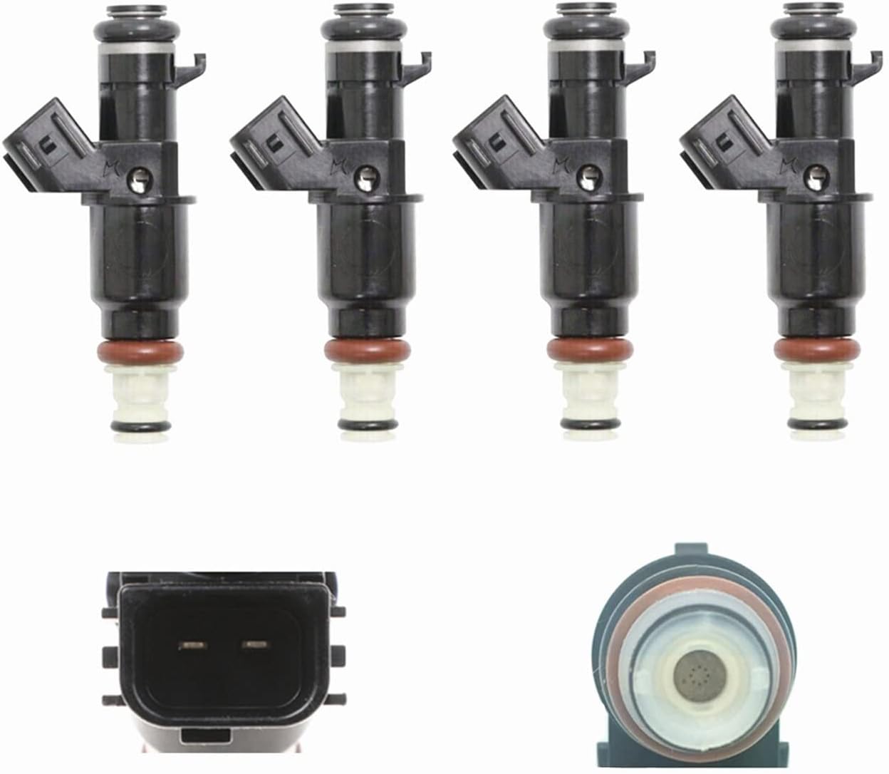 Set Of 4 OE Fuel Injector 16450-PRB-A01 FIT 02-04 For Honda For Acura RSX 2.0L K20A2