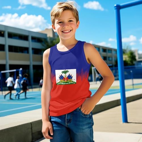 Kids Girls Athletic Undershirts Sports Dance Workout Tank Tops Round Neck Cotton Cami Shirts Breathable Dancewear3