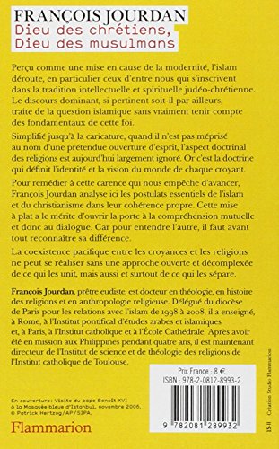 Dieu des chrétiens, Dieu des musulmans: Des