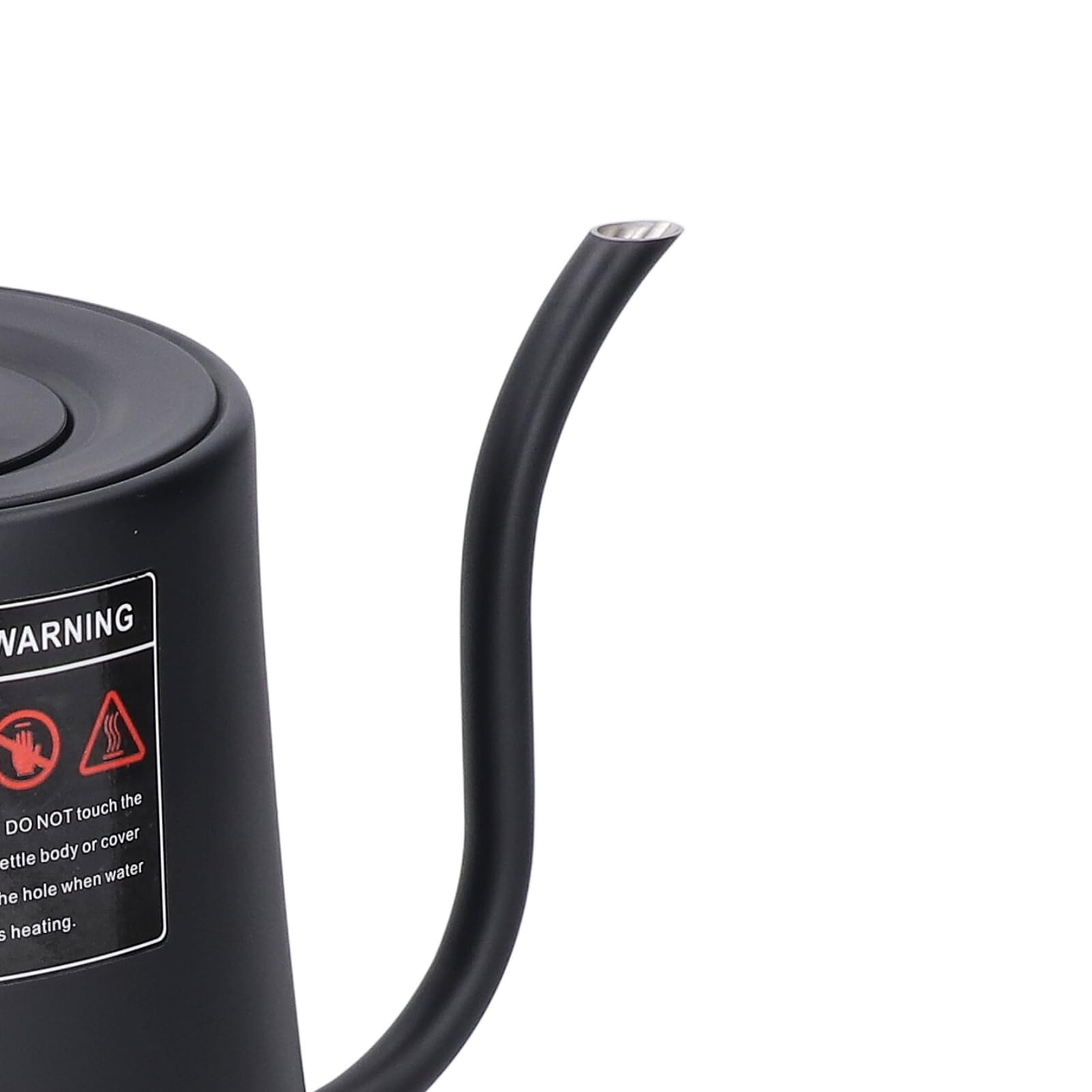 Hervidor eléctrico de cuello de cisne de 1200W, 1000ML Pantalla LCD Hervidor de acero inoxidable de calentamiento rápido con control de temperatura, mantiene caliente 8 horas (EU)