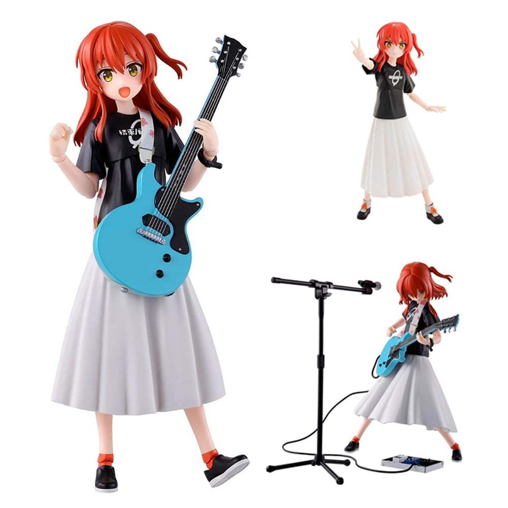 DEXSHUN Kita Ikuyo Action Figure Anime - Statua mobile con accessori, 14 cm | Action figure in PVC, anime merch, decorazione, regalo per gli appassionati di anime