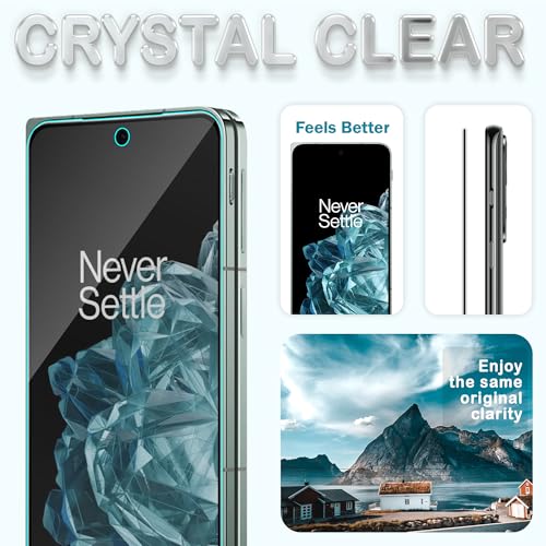 Image of ArmourPro Anti Glare Matte Tempered Glass for OnePlus Open - Anti Fingerprint Screen Protector, 9H Scratch Resistant, Smooth Touch, Edge-to-Edge Full Coverage