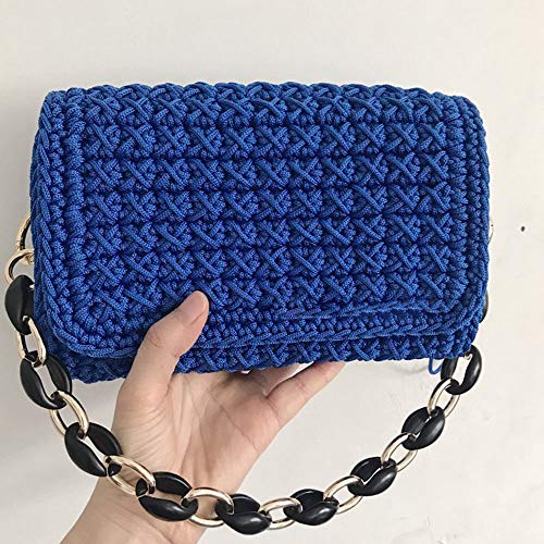 Clisil 400Gram Light Grey Art Yarn Cord Polyester Yarn Macrame Knitting Crocheting Diy Bags Crochet Basket Summer Hat Craft Cord #TOP6