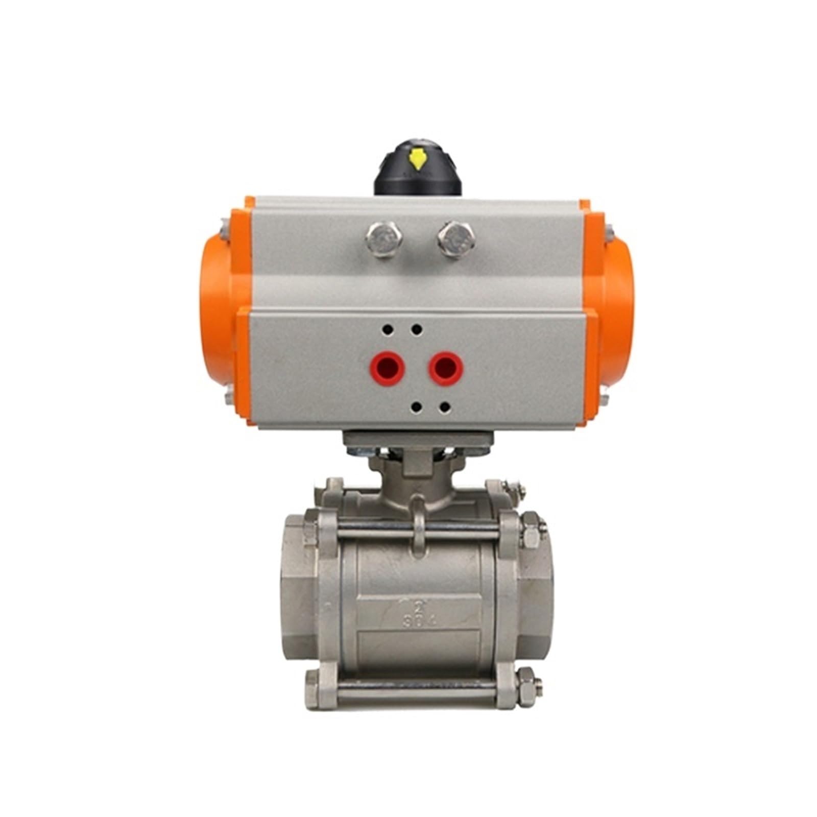 Vanne à boisseau sphérique pneumatique Q611F-16P haute résistance