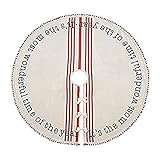 Mud Pie Wonderful TIME Tree Skirt, White, 54'' Dia