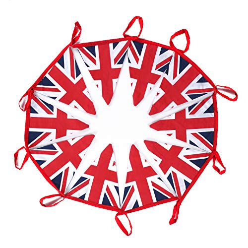 EHC - Festone decorativo per feste, 100% cotone