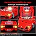 Rorliny LED Lighting Kit Compatible With Lego Speed Champions Ferrari F40 Supercar, Creative Light for 76934 Car Toy (Lights Only, No Models)