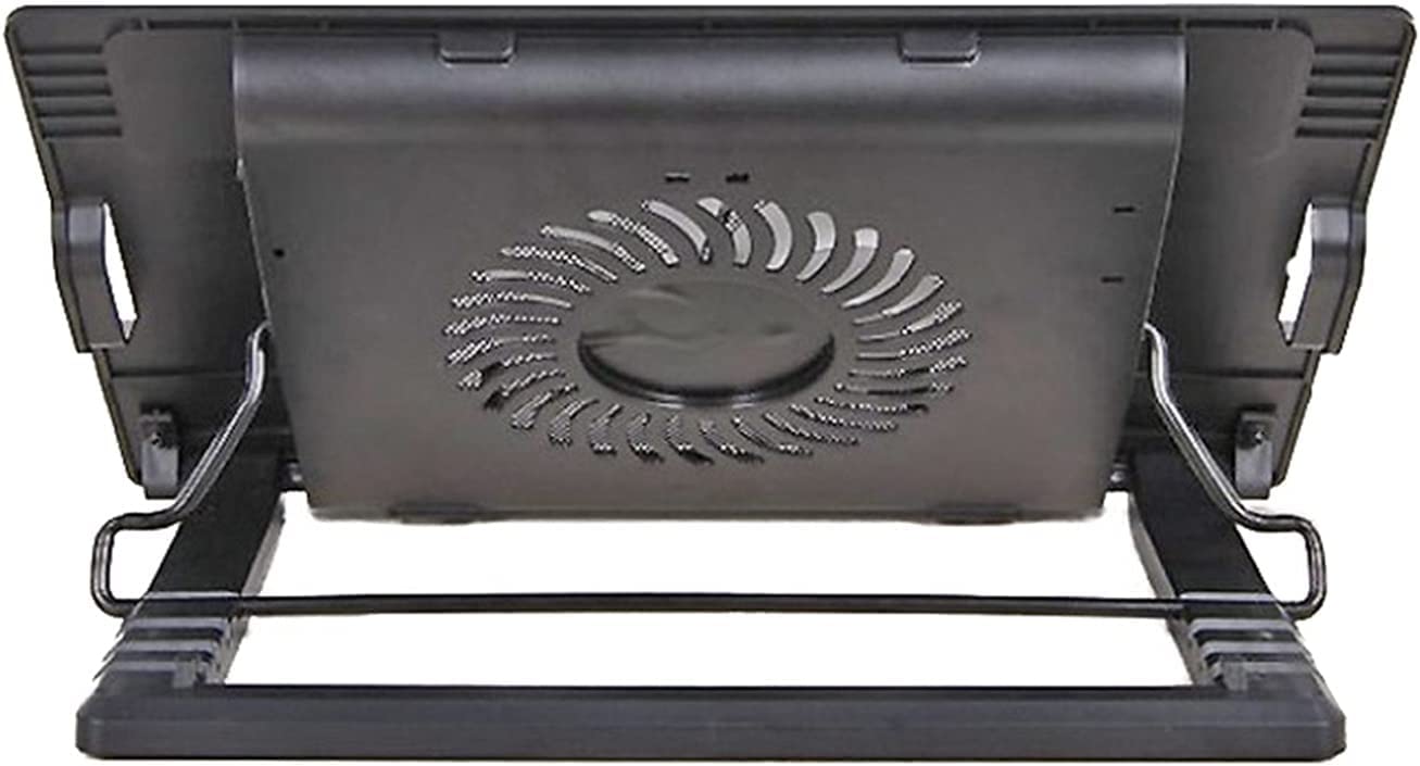 Refroidisseur Pc Portable Support De Radiateur D'ordinateur Réglable pour Portable 2 Ports USB Ultra-Silencieux Moins 15,6 Pouces Ventilateur Rapide