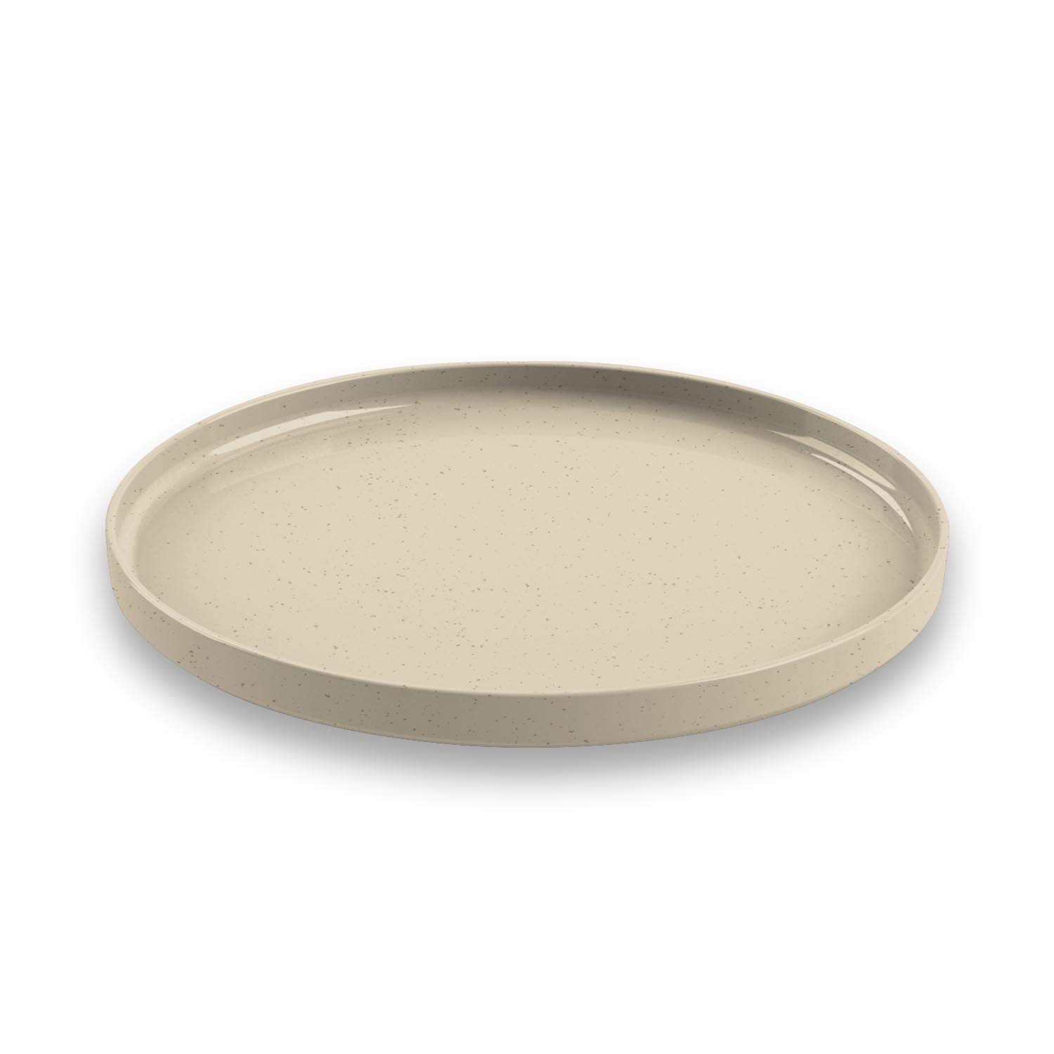 TarHong Palermo Bamboo Salad Plates, Set Of 6 - 8.5" Natural, Shatterproof Merge Material (Bamboo & Melamine)
