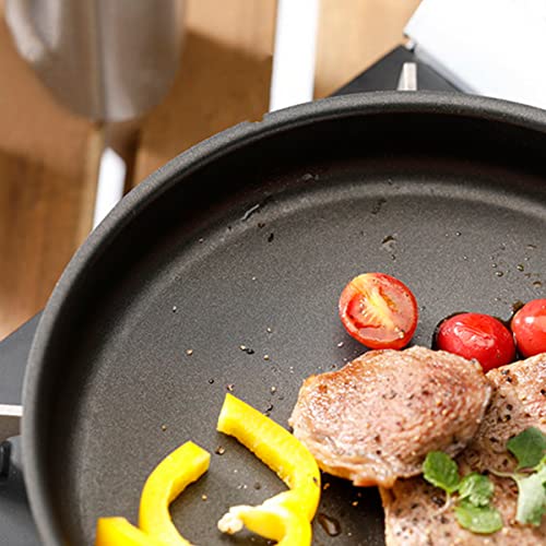 Szyt 9 Inch Camping Pan, Flat Griddle Pan, Portable Frying Pan, Camping Skillet, Grill Pan For Outdoor Cooking, Aluminum Alloy #TOP4